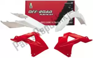 RTECH 563205304 set plastics 3 pcs gas-gas (oe) - Bottom side