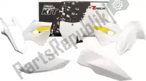 RTECH 563220514 set plasticos 5 uds husqvarna blanco (oe) - Lado inferior