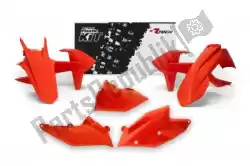 Here you can order the set plastics 5 pc w/ airbox cov ktm full ora from Rtech, with part number 563230670:
