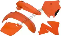 Qui puoi ordinare set plastica 5 pz ktm arancione da Rtech , con numero parte 563230504: