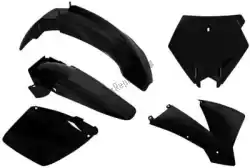 Here you can order the set plastics 5 pcs ktm black from Rtech, with part number 563230500: