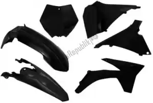 RTECH 563230626 set plastica 6 pz ktm link nero - Il fondo