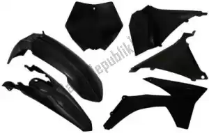 RTECH 563230628 set plastiche 6 pz ktm nero pds - Il fondo