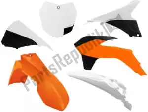 RTECH 563230655 set plastics 6 pcs w/ airbox ktm (oe) - Bottom side