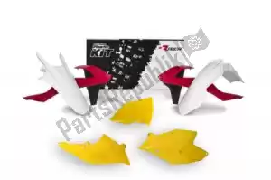 RTECH 563230660 set plastica 5 pz c/airbox cov ktm rosso/giallo - Il fondo