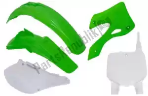 RTECH 563225504 set plastics 5 pcs kawasaki (oe) - Bottom side