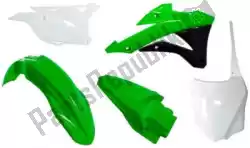 Here you can order the set plastics 5 pcs kawasaki (oe) from Rtech, with part number 563225580: