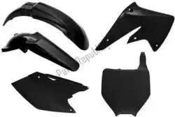 Here you can order the set plastics 5 pcs kawasaki black from Rtech, with part number 563225538: