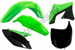 Here you can order the set plastics 5 pcs kawasaki (oe) from Rtech, with part number 563225522: