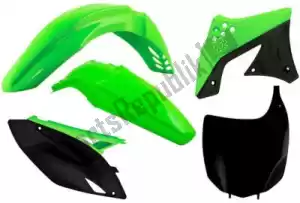 RTECH 563225522 set plastics 5 pcs kawasaki (oe) - Bottom side
