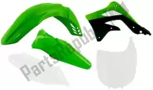 RTECH 563225510 set plastica 5 pz kawasaki (oe) - Il fondo