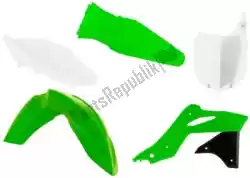 Here you can order the set plastics 5 pcs kawasaki (oe) from Rtech, with part number 563225582: