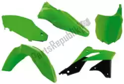 Here you can order the set plastics 5 pcs kawasaki green from Rtech, with part number 563225521: