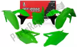 Here you can order the set plastics 5 pcs kawasaki green from Rtech, with part number 563225591: