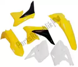 Here you can order the set plastics 4 pcs suzuki (oe) from Rtech, with part number 563235402: