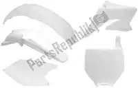 563235534, Rtech, Set plasticos 5 uds suzuki blanco    , Nuevo