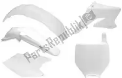 Here you can order the set plastics 5 pcs suzuki white from Rtech, with part number 563235534: