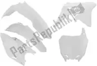 563235542, Rtech, Set plastica 5 pezzi suzuki bianco    , Nuovo