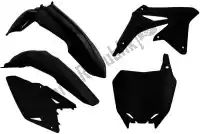 563235528, Rtech, Set plastics 5 pcs suzuki black    , New