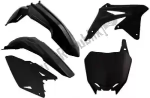 RTECH 563235528 set plastiques 5 pcs suzuki noir - La partie au fond