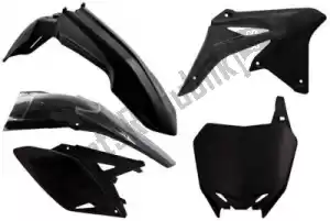 RTECH 563235530 set plastics 5 pcs suzuki black - Bottom side