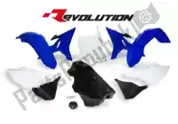 563340500, Rtech, Set plastics revolution yam blue/black/white    , Nieuw