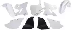 RTECH 563240654 set plastics 6 pcs yamaha restyling white - Bottom side