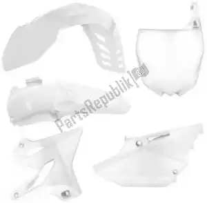 RTECH 563240538 set plastics 5 pcs yamaha white - Onderkant