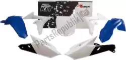 Tutaj możesz zamówić komplet plastiki 5 szt yamaha niebiesko-bia? Y (oe) od Rtech , z numerem części 563240530: