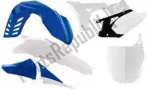 RTECH 563240532 set plastica 5 pz yamaha blu-bianco (oe) - Il fondo