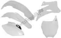 563240544, Rtech, Set plastiques 5 pcs yamaha blanc    , Nouveau