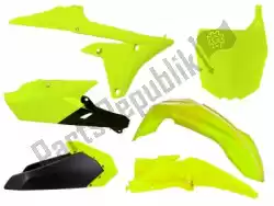 Here you can order the set plastics 6 pcs yamaha yellow/black from Rtech, with part number 563240557: