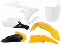 563240660, Rtech, Set plastiques 6 pcs yamaha yz jaune    , Nouveau