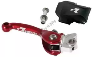 RTECH 567310104 lever unbreak forged alu brake honda red - Bottom side