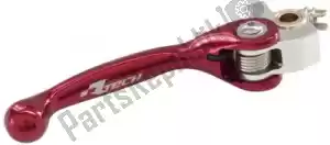 RTECH 567310106 lever unbreak forged alu brake honda red - Bottom side