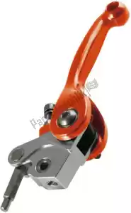 RTECH 568930102 lever forged clutch-mag/hy 163 ktm orange - Bottom side