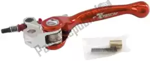 RTECH 568930102 lever forged clutch-mag/hy 163 ktm orange - Bottom side