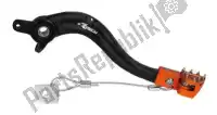 568430445, Rtech, Div cnc machined brake pedal ktm orange    , New