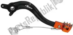 Qui puoi ordinare div pedale freno lavorato a cnc ktm arancione da Rtech , con numero parte 568430445: