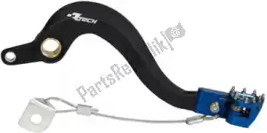 RTECH 568440465 pedale freno div lavorato a cnc yamaha blu - Il fondo