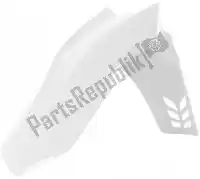 561610039, Rtech, Fender vented fr honda white pre-hole vented    , New