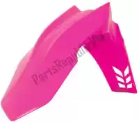 561610031, Rtech, Fender vented fr honda neon pink    , New