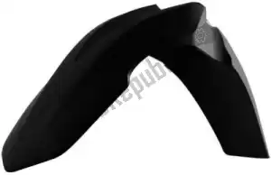 RTECH 561610027 garde-boue ventilé avant honda noir pré-trou ventilé - Face supérieure