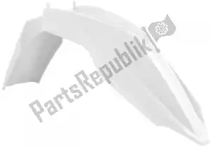 RTECH 561215108 fender front husaberg white pre-hole vented - Bottom side
