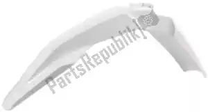 RTECH 561220295 mudguard front husqvarna white (oe) - Bottom side