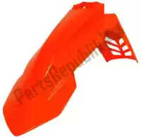 561630081, Rtech, Fender vented fr ktm neon orange    , New