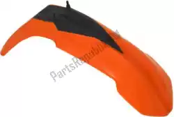 Here you can order the mudguard front ktm orange (oe) from Rtech, with part number 561230249: