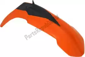 RTECH 561230249 mudguard front ktm orange (oe) - Bottom side
