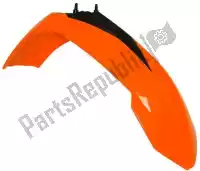 561230255, Rtech, Mudguard front ktm orange (oe)    , New