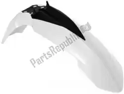 Here you can order the mudguard front ktm white bicolour from Rtech, with part number 561230276: